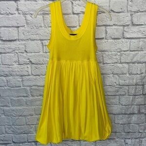 French Connection Sunny Yellow Mini Dress
